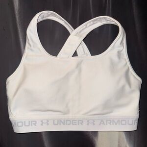 Under Armour White Sports Bra